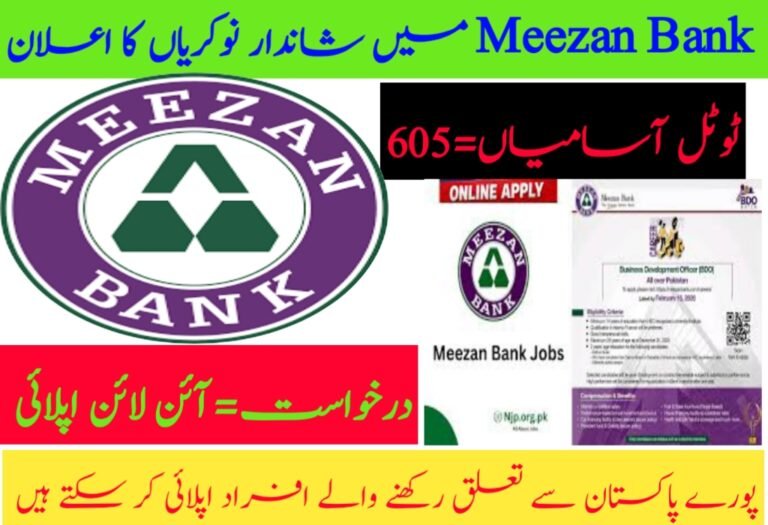 Meezan Bank Jobs 2026