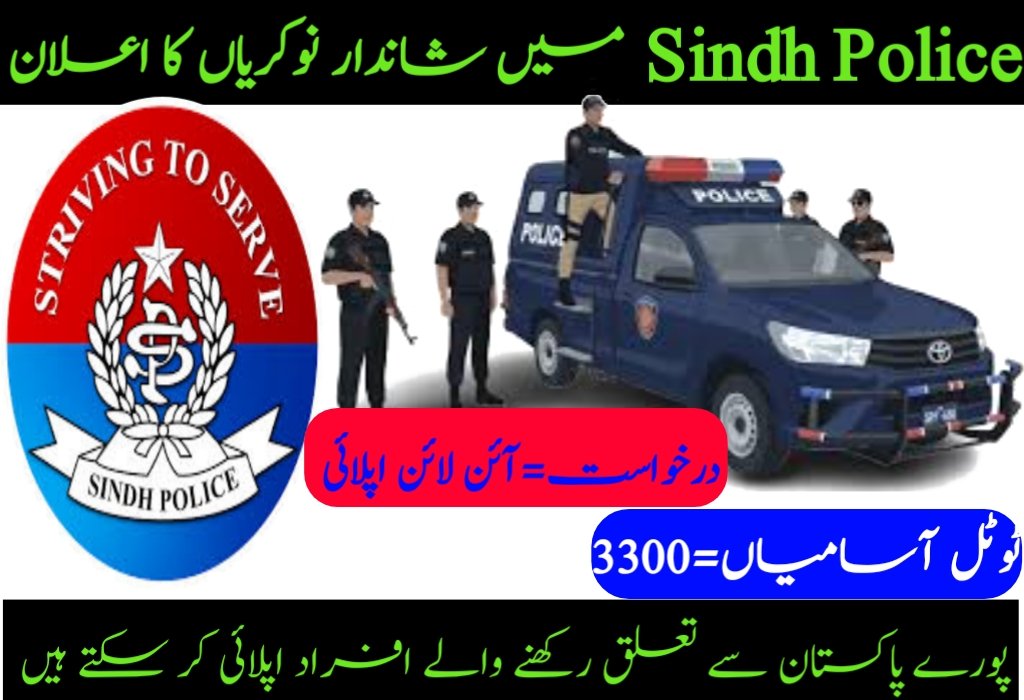 Sindh Police Jobs 2026