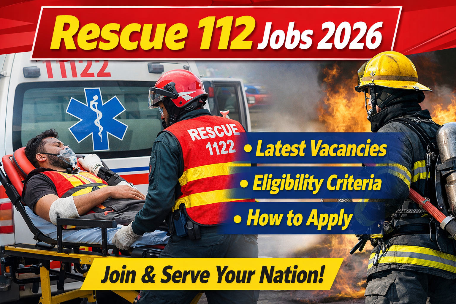Latest Rescue 1122 Jobs 2026
