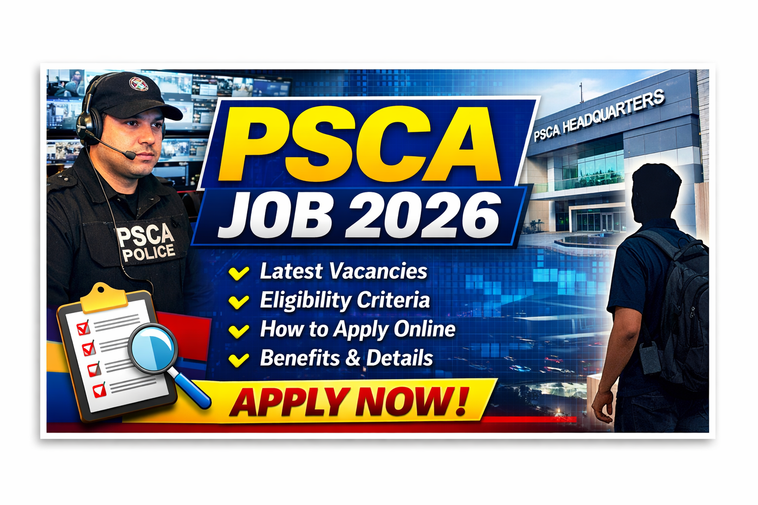 Latest PSCA Job 2026