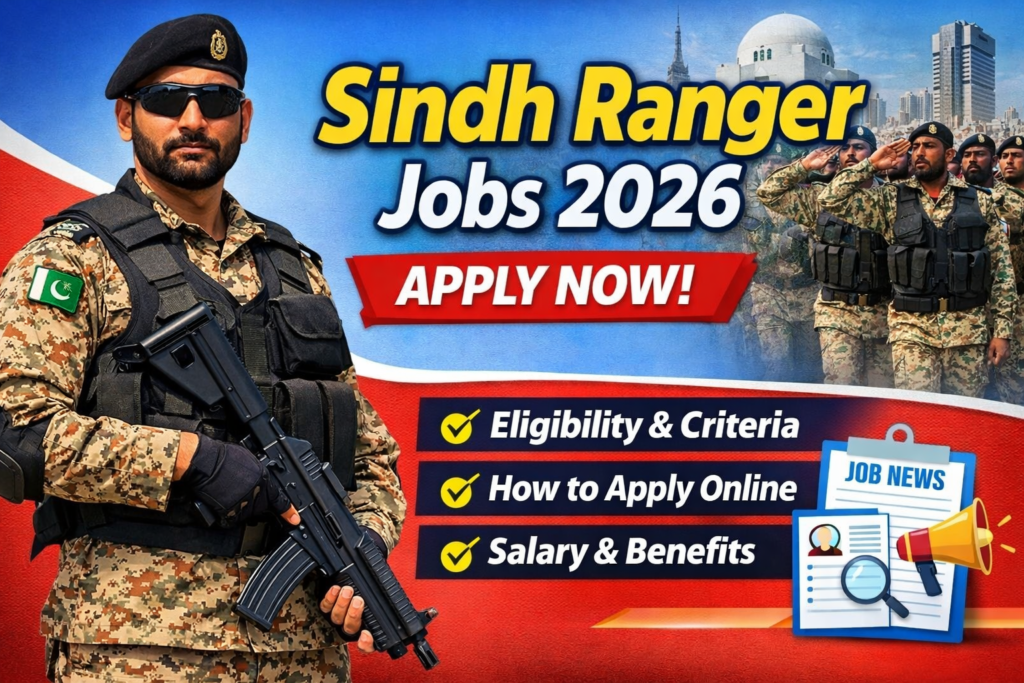Latest Sindh Ranger Jobs 2026