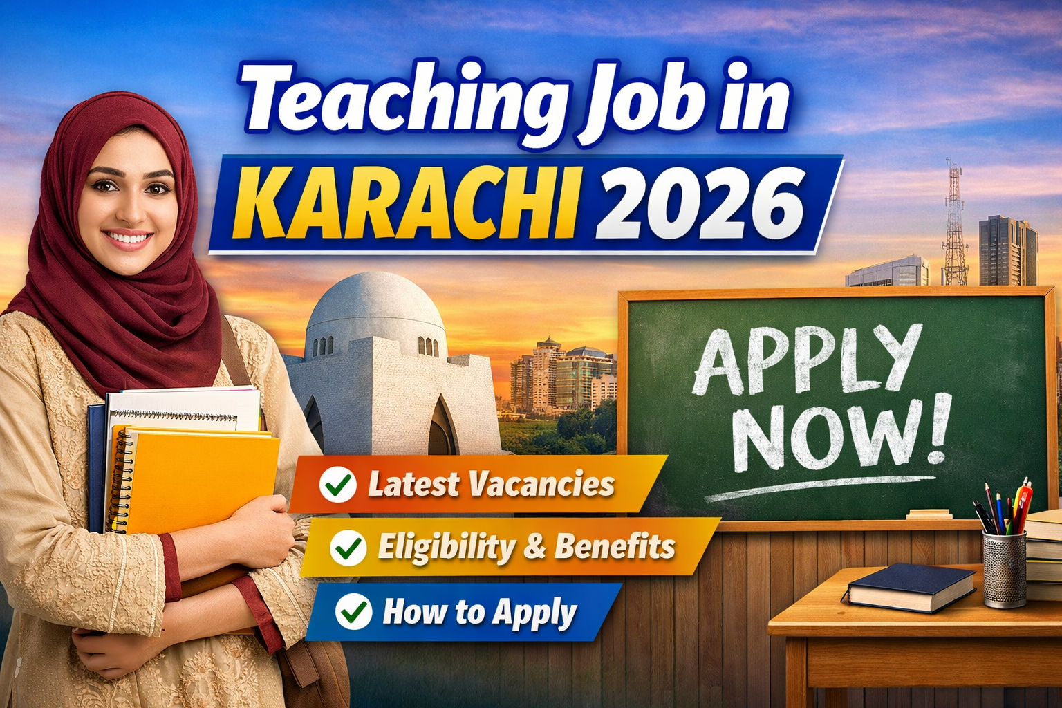 Female Teaching Job in Karachi 2026